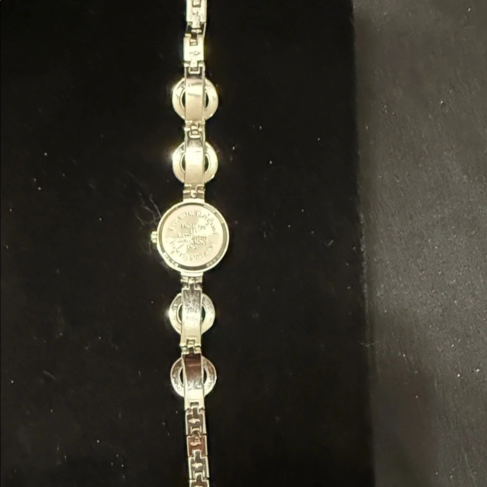 Elegant Silver Women's Bracelet Watch